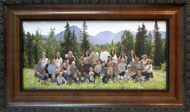 frame family photos