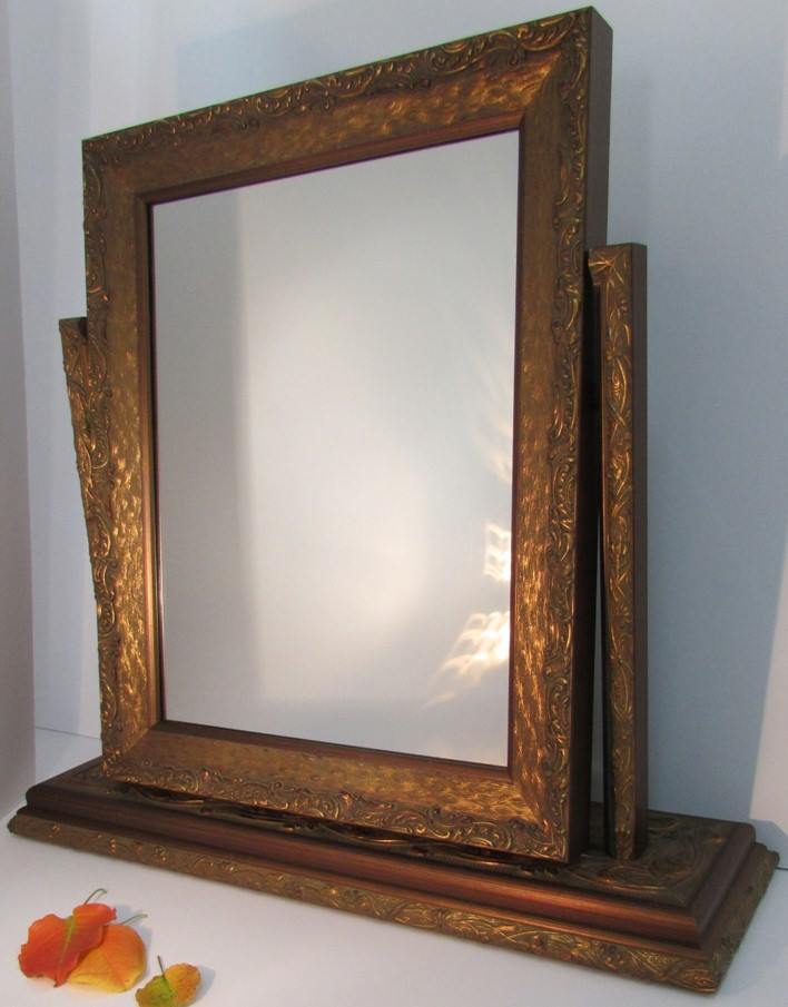 antique wooden mirror frame