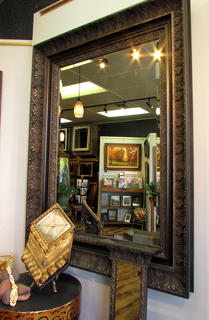 Custom on sale mirror frames