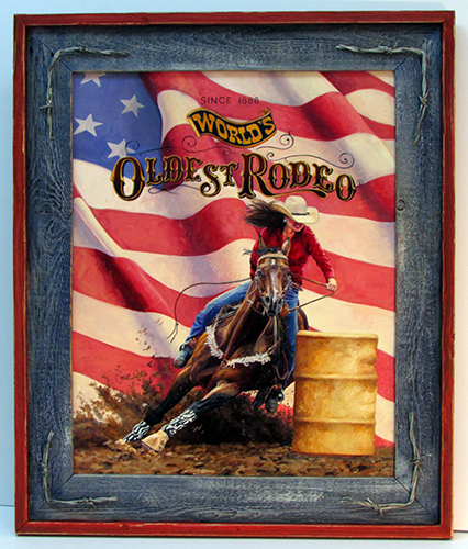 rodeo picture frames