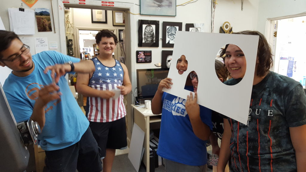 Launching Teens into Picture Framing at The Frame and I!