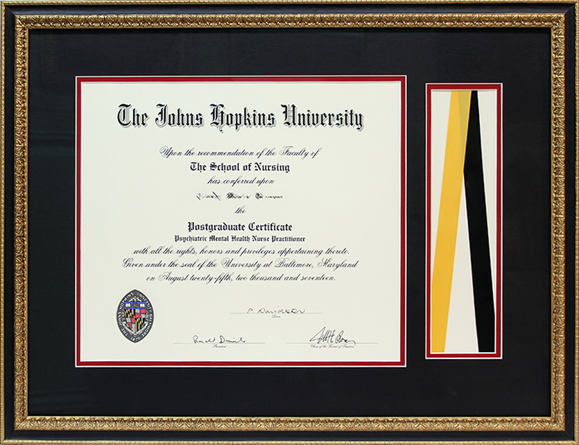 Reed College diploma frame campus degree certificate framing gift ...