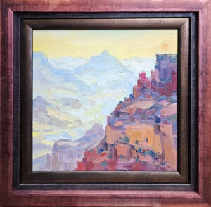 Russell Johnson art at The Frame & I Prescott, AZ