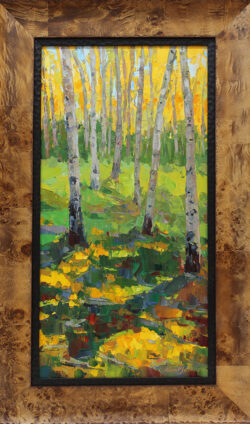 Russell Johnson oil painter Prescott Greeting Card