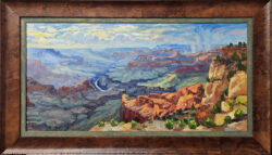 Custom framed oil painting The Frame & I Prescott, AZ