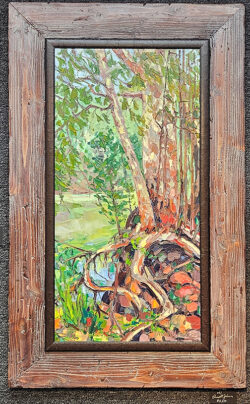 Russell Johnson art at the Frame & I Prescott, AZ