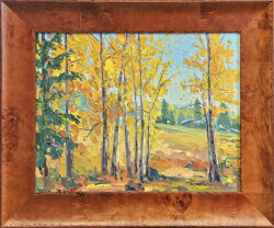 Russell Johnson art at The Frame & I Prescott, AZ